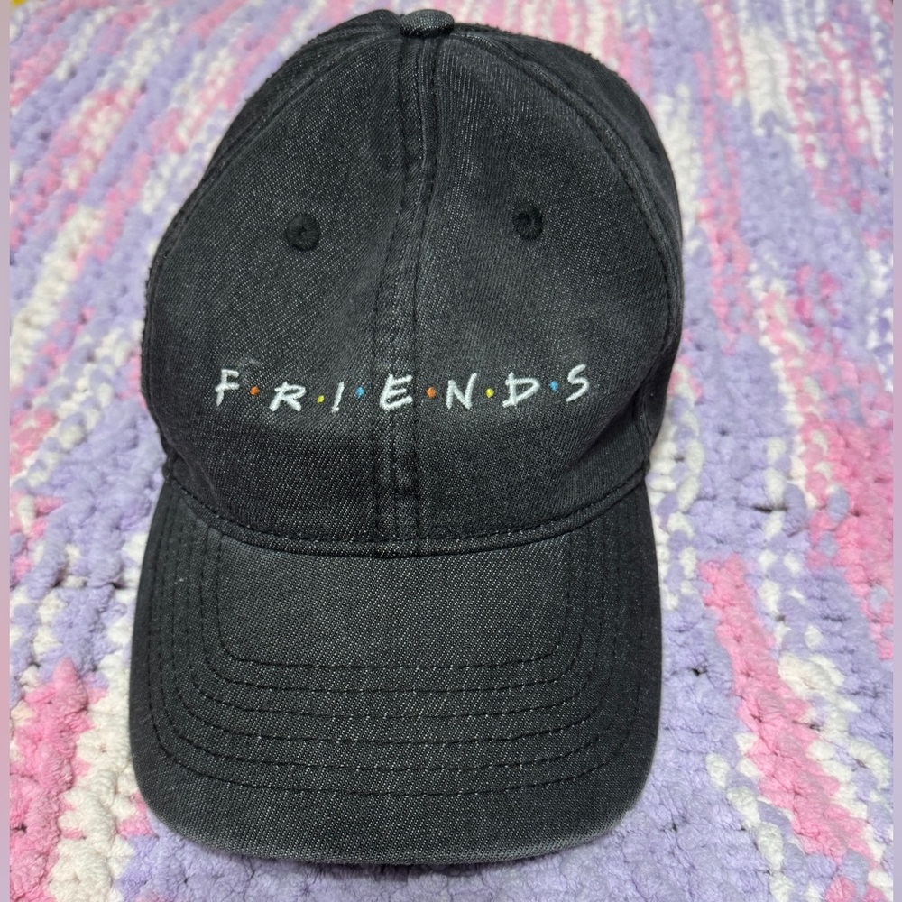 FRIENDS Black and Gray Cap